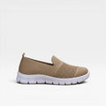 Women's Breathable Knit Slip On Sneakers – Lightweight Comfort Trainers image 0