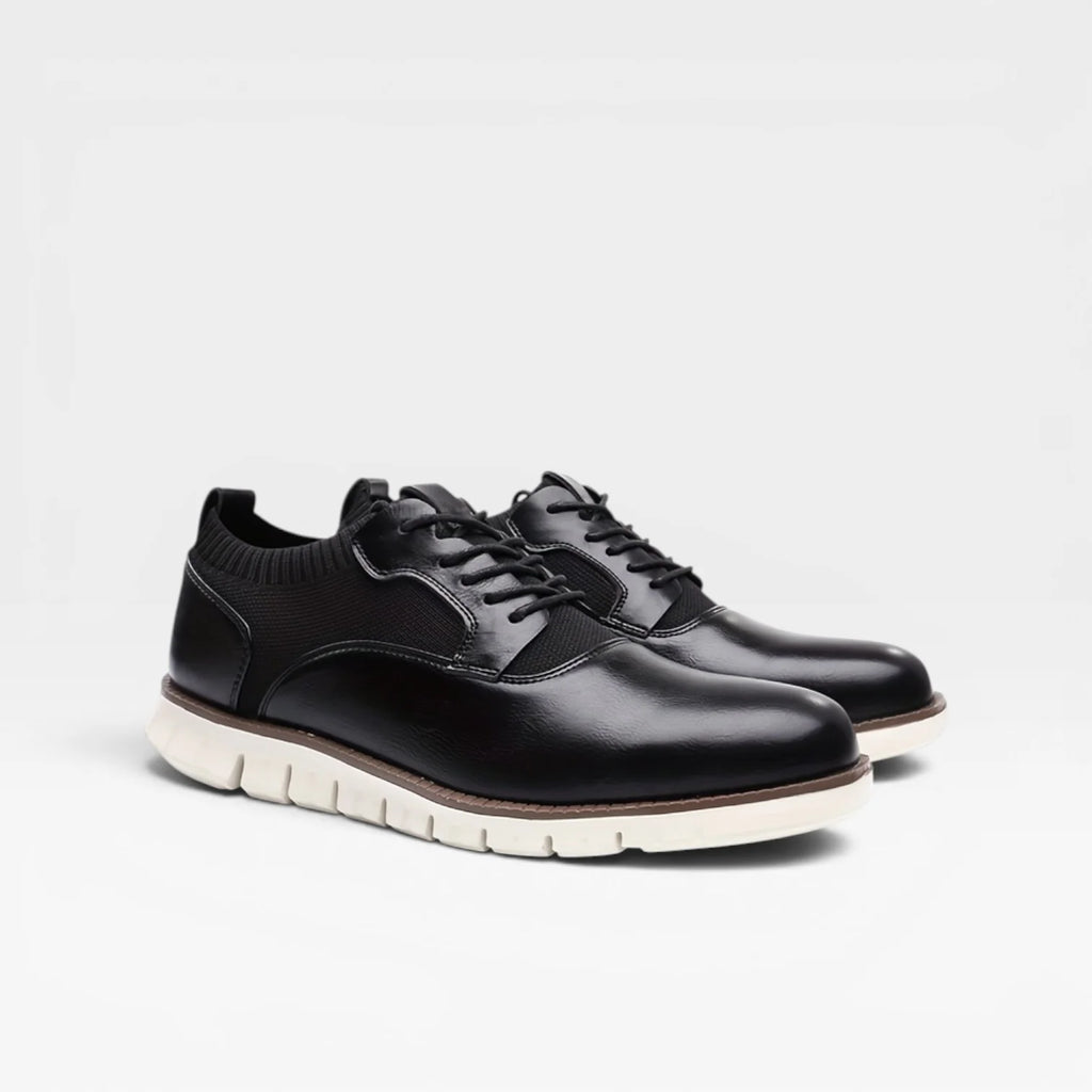 Men's Oxford Style Trainers – Smart Casual Lace Up Leather Sneakers image 6