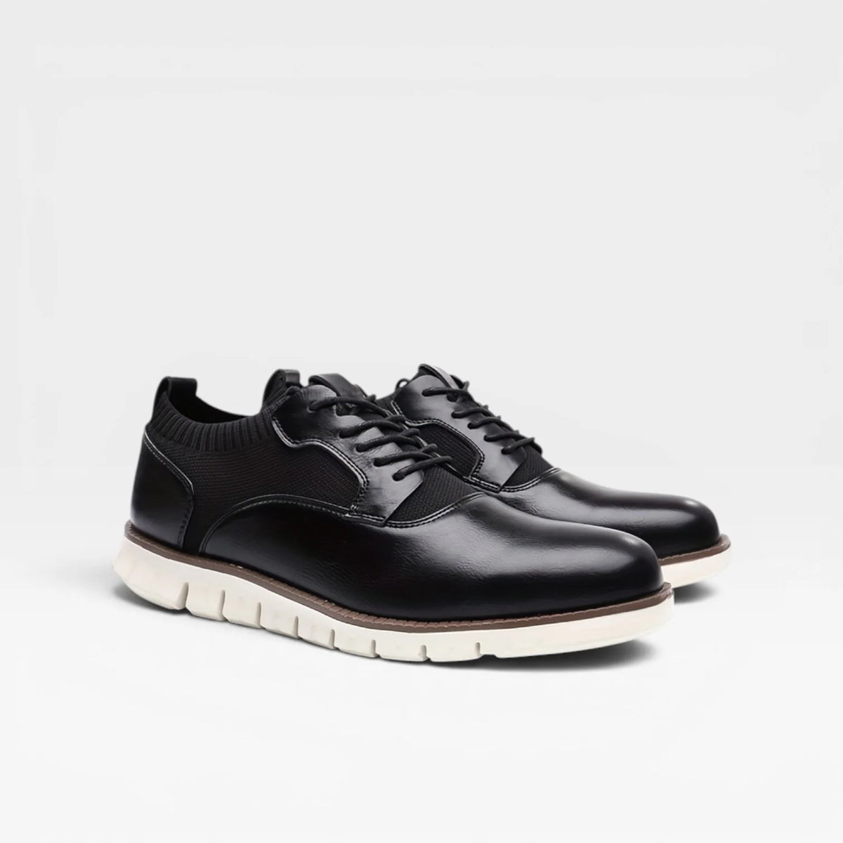 Men's Oxford Style Trainers – Smart Casual Lace Up Leather Sneakers image 6