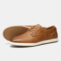 Men's Leather Casual Sneakers image 0