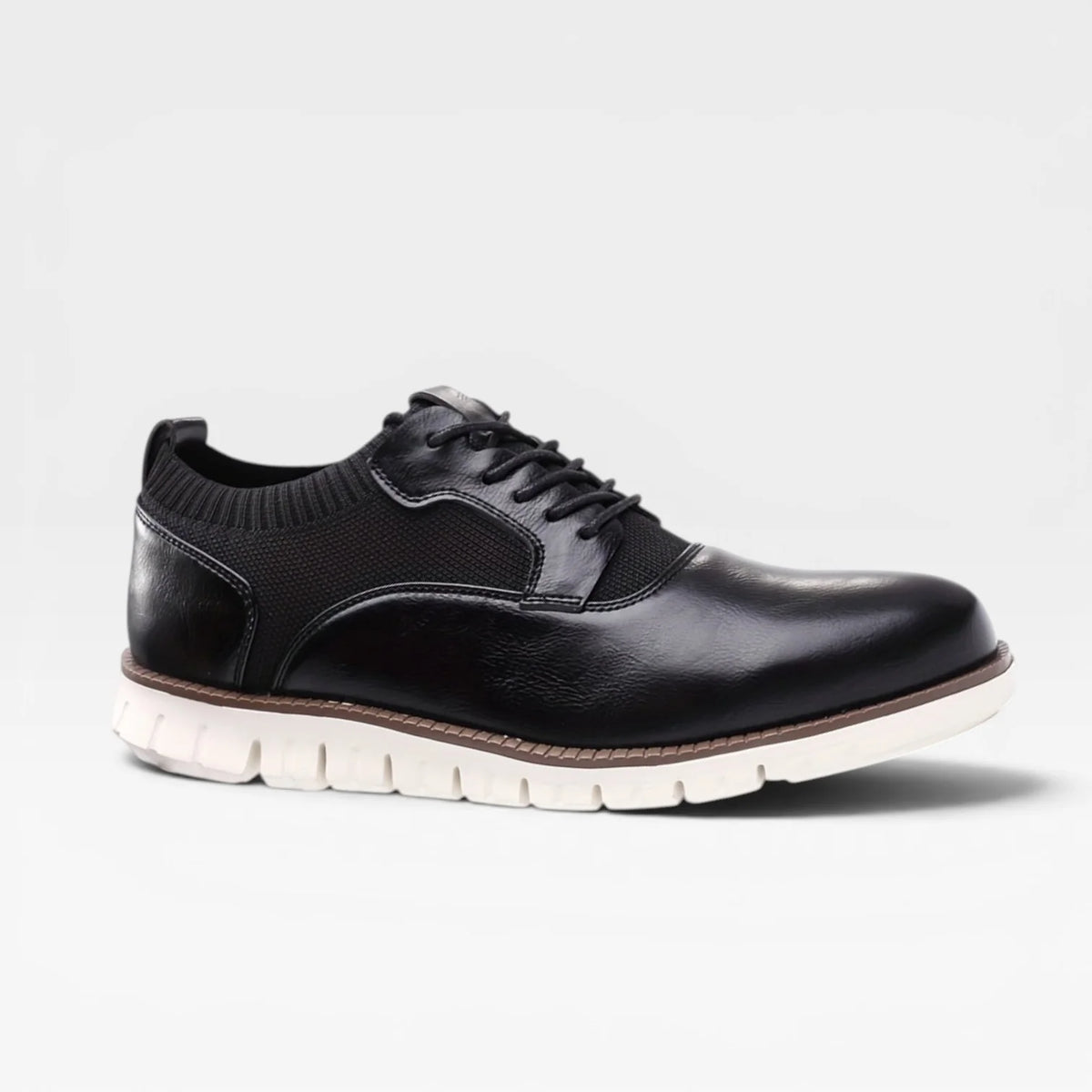 Men's Oxford Style Trainers – Smart Casual Lace Up Leather Sneakers image 4