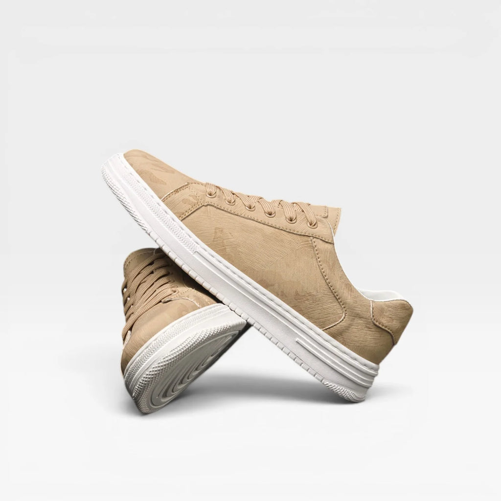 Men's Leather Trainers – Classic Lace Up Smart Casual Everyday Sneakers image 4
