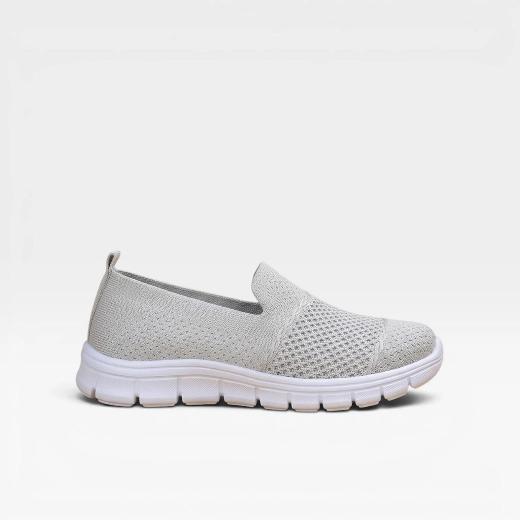 Women's Breathable Knit Slip On Sneakers – Lightweight Comfort Trainers image